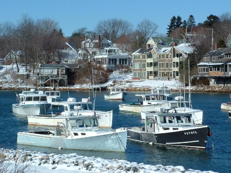 Maine Winter Harbor
