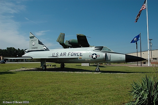 F-102 Delta Dagger Gate Guard
