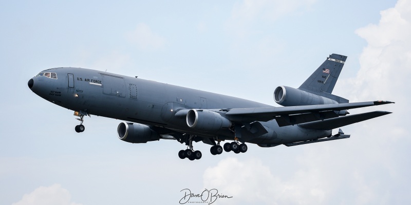 BLUE62
KC-10A / 79-1950	
60th AW / Travis AFB
7/29/23
Keywords: Military Aviation, KPSM, Pease, Portsmouth Airport, KC-10A, 60th AW