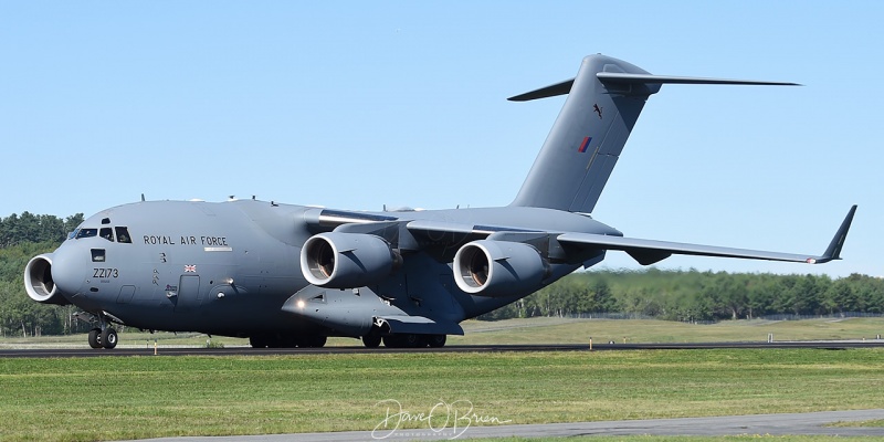 ASCOT 6350 taxis up for departure
RAF C-17 
ZZ173
8/28/2020

