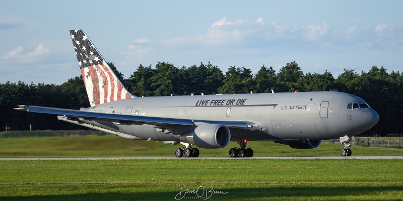 PACK83
KC-46A / 17-46034	
157th ARW / Pease ANGB
7/20/23
Keywords: Military Aviation, KPSM, Pease, Portsmouth Airport, KC-46A Pegasus, 157th ARW