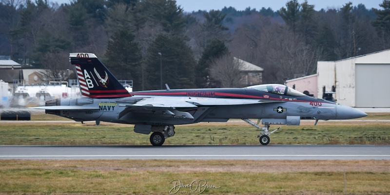 RIPPER11
166817 / F/A-18E
VFA-136 Knighthawks / NAS Lemoore
12/9/23
Keywords: Military Aviation, KBED, Hanscom Airport, F/A-18E, VFA-136