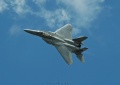 F-15 photo pass, perfect blue background