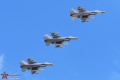 Belgium F-16 3 Ship overhead