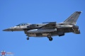 F-16E of the UAE landing RW 3R