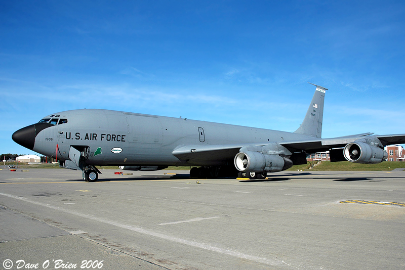 KC-135E 57-1505 Bangor Ramp
KC-135E / 57-1505
132nd ARS / Bangor
11/25/06 
