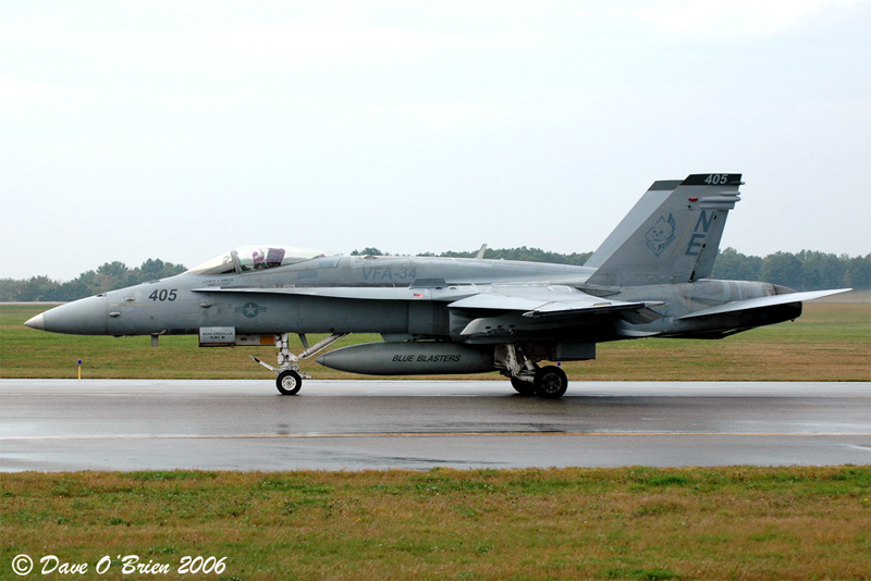 VFA-34-Blue Blasters
F/A-18C / 165401
VFA-34-Blue Blasters / NAS Oceana
9/29/06
