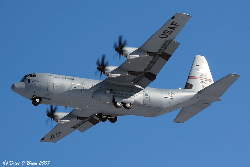 Rhode Island ANG
RHODY21	
C-130J-30 / 99-1433	
143AW / Quonset ANGB
1/25/07
