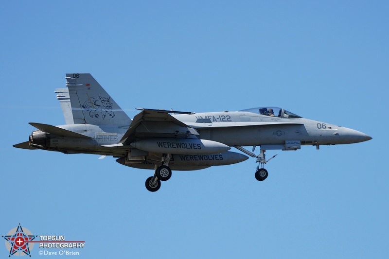 Mazda 41
F/A18C / 164273	
VMFA-122 Werewolves / MCAS Beaufort
9/3/08
