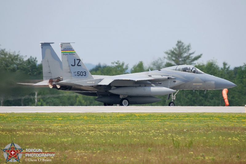 CAFE45 taking off
F-15C / 78-0503	
122nd FS / NAS New Orleans JRB
6/30/08
