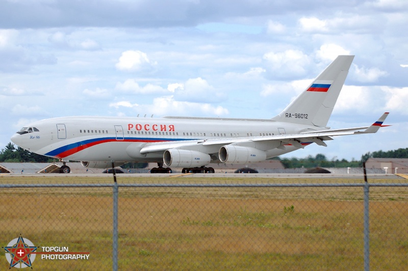 Putin vising NH
IL-96	/ RA-96012
7/2/07
