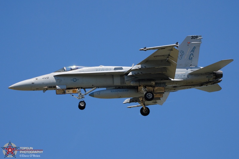 RAMPAGE44
F/A-18C / 164225	
VFA-83 Rampagers / NAS Oceana
5/29/08
Keywords: Military Aviation, KNTU, NAS Oceana, US Navy, FA-18C Legacy Hornet