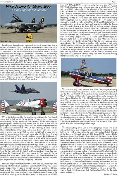 Atlantic Flyer November Issue
2006 Oceana write up
