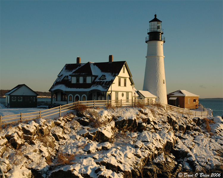 Portland Head Lighthouse-Portland Harbor Maine
