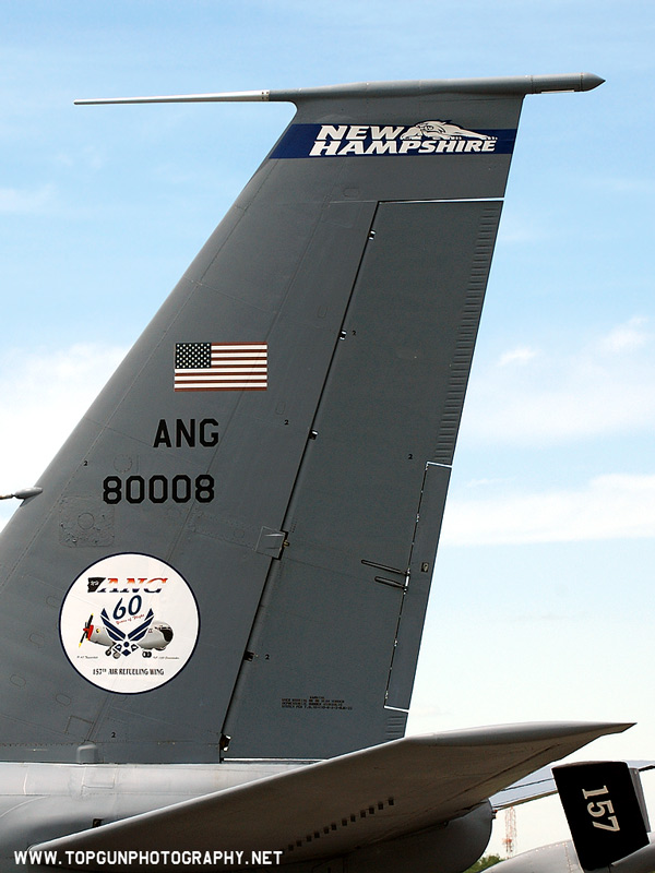 157th ARW celebrates AF 60th Aniversary
KC-135R / 57-1430	
157th ARW / Pease ANGB
6/6/07
