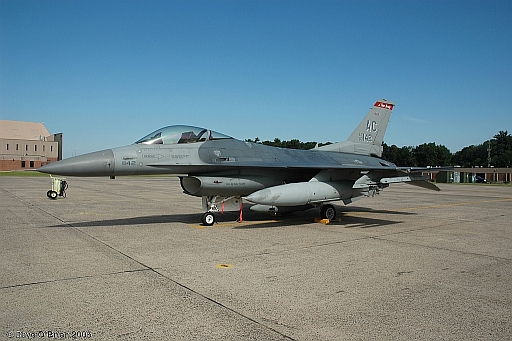 Atlantic City F-16 display
