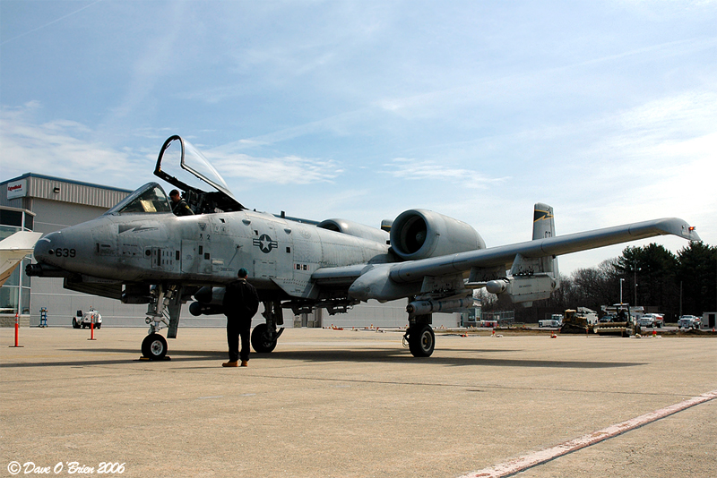 Yankee11 preparing to start up
A-10A / 78-0639	
103rd FW / Bradley ANGB
4/7/06
Keywords: Military Aviation, KPSM, Pease, Portsmouth Airport, A-10A, 103rd FW