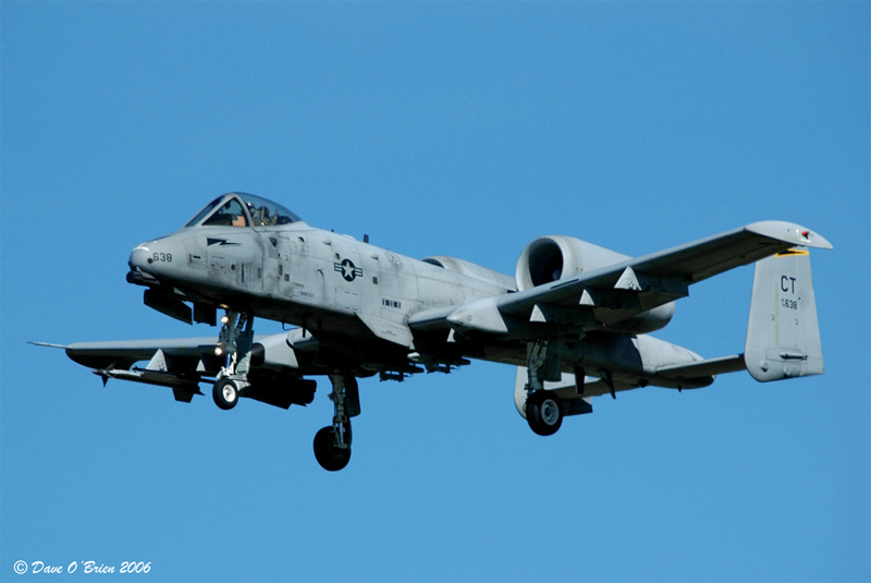 YANKEE11
A-10A / 78-0638	
103rd FW / Bradley ANGB

5/22/06
Keywords: Military Aviation, KPSM, Pease, Portsmouth Airport, A-10A Warthog, 103rd FW