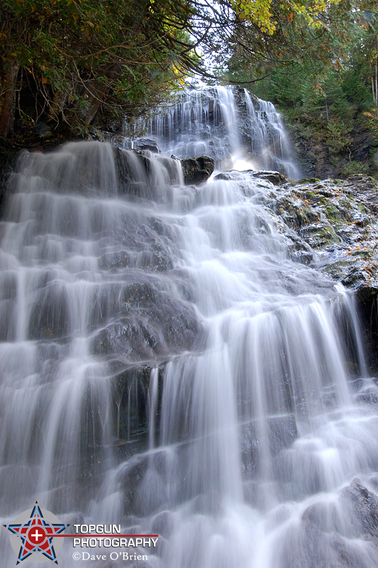 Beaver Brook Waterfall in Pittsburg NH
