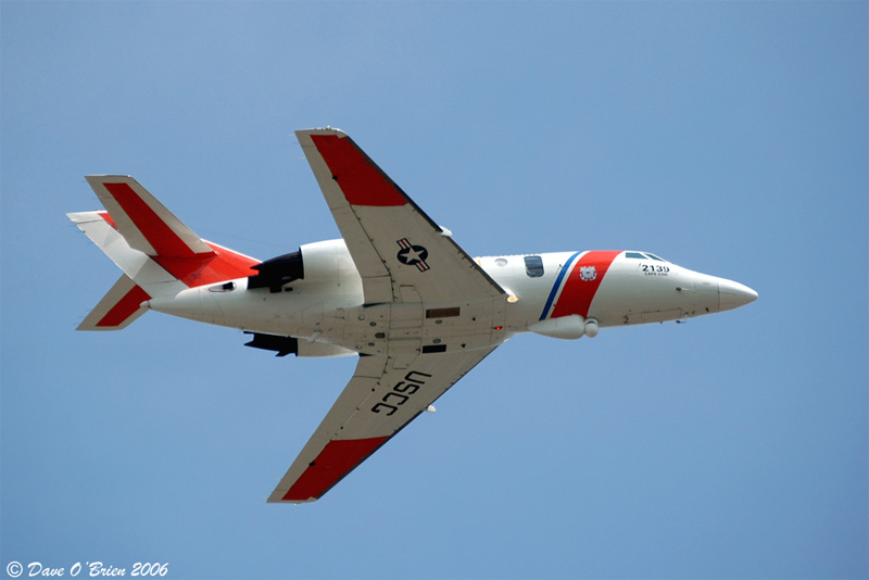 USCG39 Falcon off RW16
HU-25C+ / 2139	
Cape Cod / Otis USCG

5/20/06
Keywords: Military Aviation, KPSM, Pease, Portsmouth Airport, USCG