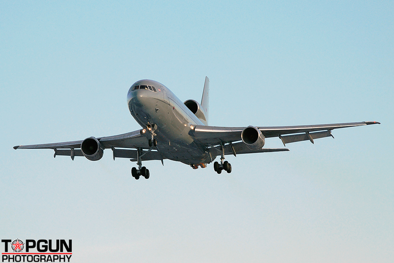 RAF Tristar L10-11 on short final
Tristar KC1 / ZD950	
216 Squadron / RAF Brize Norton
2/23/07 
