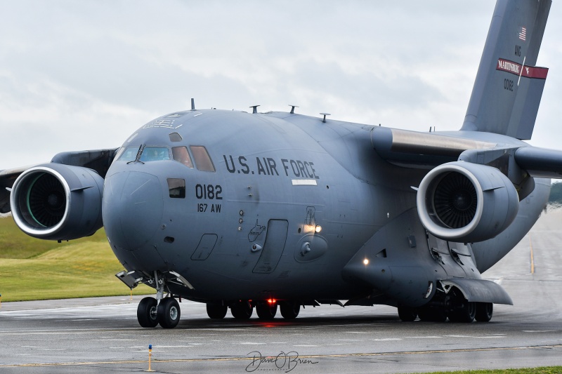 REACH180
C-17A / 00-0182	
167th AS / Martinsburg, WV
6/4/23
Keywords: Military Aviation, KPSM, Pease, Portsmouth Airport, C-17, 167th AS