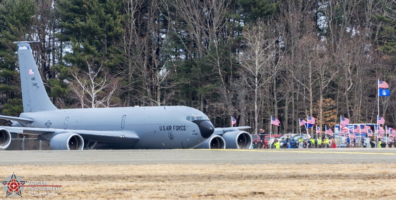 57-1419, the last KC-135R to leave Pease
