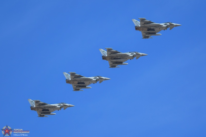 RSF41 Flight in the overhead
Typhoon / Saudi Arabia
3/10/25
Keywords: Military Aviation, KLSV, Nellis AFB, Red Flag 25-2, Typhoon F2, Saudi Arabia