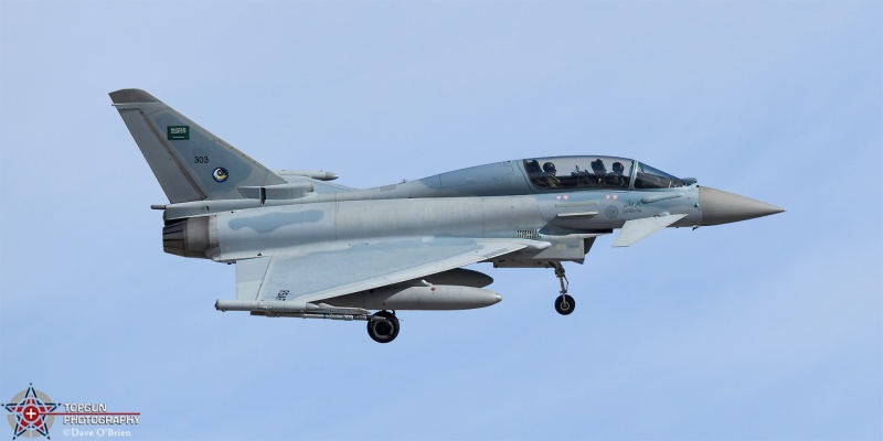 RSF42 Typhoon F2
Typhoon F2 / 303
3Sq / Saudi Arabia
3/10/25
Keywords: Military Aviation, KLSV, Nellis AFB, Red Flag 25-2, Typhoon F2, Saudi Arabia