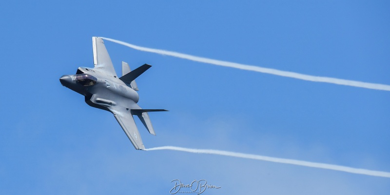 17-5239 / F-35A	
421st FS / Hill AFB, UT
5/9/25
Keywords: Military Aviation, KPSM, Pease, Portsmouth Air Show 2025, F-35A Demo, 421st FS
