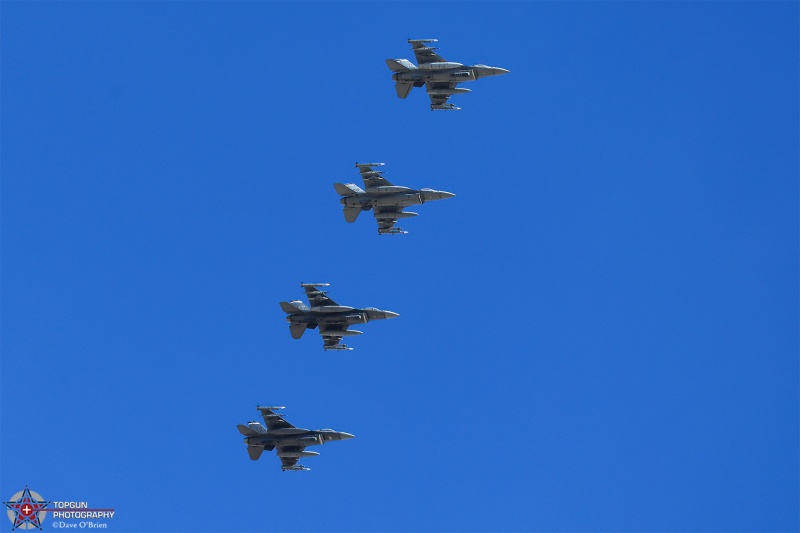 COBRA FLIGHT OVERHEAD CO F-16 
120th FS / Buckley Space Force Base, CO
3/13/25
Keywords: Military Aviation, KLSV, Nellis AFB, Red Flag 25-2, F-16, 120th FS