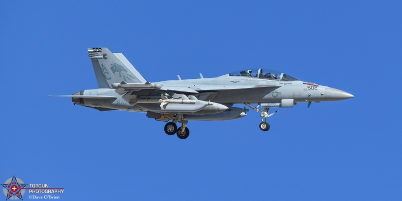 SCORPION1 EA-18G 
EA-18G / 169129	
VAQ-130 / NAS Whidbey Island, WA
3/13/25
Keywords: Military Aviation, KLSV, Nellis AFB, Red Flag 25-2, EA-18G, VAQ-130