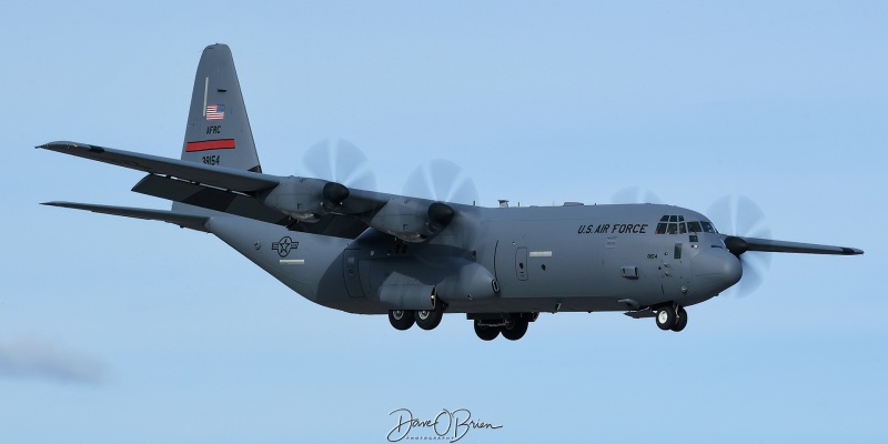 REACH569
03-8154 / C-130J-30	
815th AS / Keesler AFB
11/21/23
Keywords: Military Aviation, KPSM, Pease, Portsmouth Airport, C-130J, 815th AS