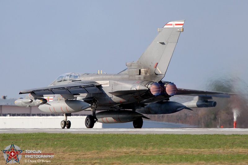 Test flight after repairing engine
Tornado GR-4 / ZD739	
41 Sq / RAF Lossiemouth 
4/30/08
