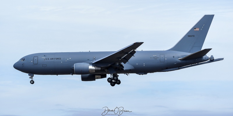 REACH054 
KC-46A / 15-46070	
305th AMW / McGuire ANGB
6/15/23 
Keywords: Military Aviation, KPSM, Pease, Portsmouth Airport, KC-46A Pegasus, 305th AMW