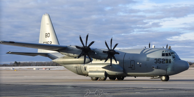 CONVOY3191
KC-130T / 165352	
VR-64 / JB Dix-McGuire
2/19/23
Keywords: Military Aviation, KPSM, Pease, Portsmouth Airport, KC-130T, VR-64
