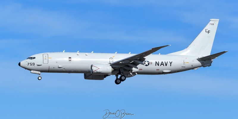 TALON869	
P-8A	/ 168759	
VP-8 Tigers / NAS Jacksonville
3/10/23
Keywords: Military Aviation, KPSM, Pease, Portsmouth Airport, US Navy, P-8, VP-8 Tigers