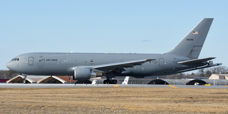 REACH469
KC-46A / 18-46049	
22nd ARW	/ Altus AFB
3/24/23
Keywords: Military Aviation, KPSM, Pease, Portsmouth Airport, KC-46A Pegasus, 22nd ARW