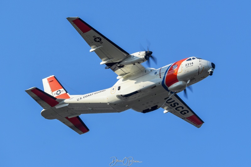 Ocean Sentry 2314
CN-35 / 2314	
Cape Cod / Otis USCGS
6/1/23
Keywords: USCG, KPSM, Pease, Portsmouth Airport, CN-35, Ocean Sentry