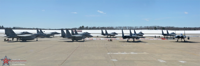 Lakenheath F-15 Eagles of the 393FS 4/2/17
