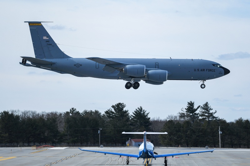 BANKR12 returns from CAP coverage over DC
KC-135R / 57-1441	
174th ARS / Iowa 
3/24/23
Keywords: Military Aviation, KPSM, Pease, Portsmouth Airport, KC-135R, 174th ARS