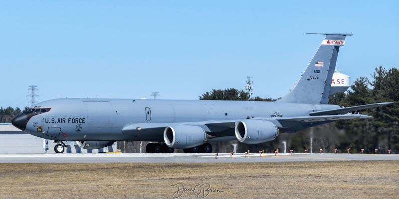 IGOR23
KC-135R / 61-0309	
126th ARS / Wisconsin
4/2/28
Keywords: Military Aviation, KPSM, Pease, Portsmouth Airport, KC-135R, 126th ARS
