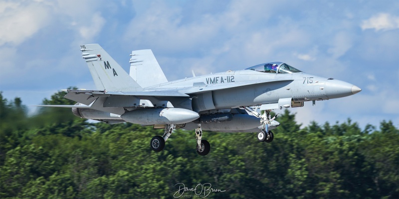 COWBOY14
164715/ FA-18C	
VMFA-112 / NAS JRB Fort Worth, TX
7/1/25
Keywords: Military Aviation, KPSM, Pease, Portsmouth Airport, F/A-18C, VMFA-112