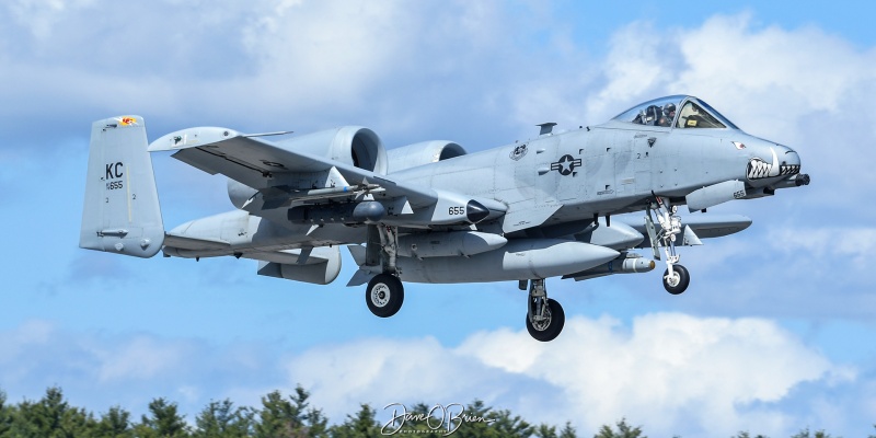 TREND25
A-10C / 78-0655	
303rd FS / Whiteman AFB
5/1/23
Keywords: Military Aviation, KPSM, Pease, Portsmouth Airport, A-10C 303rd FS