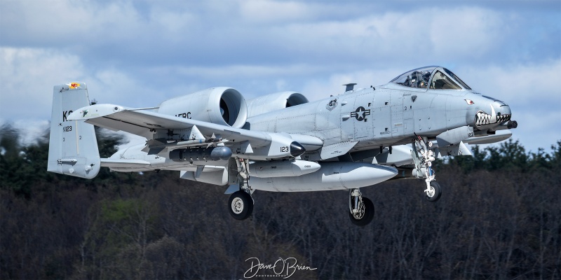 TREND13
A-10C / 79-0123	
303rd FS / Whiteman AFB
5/1/23
Keywords: Military Aviation, KPSM, Pease, Portsmouth Airport, A-10C 303rd FS