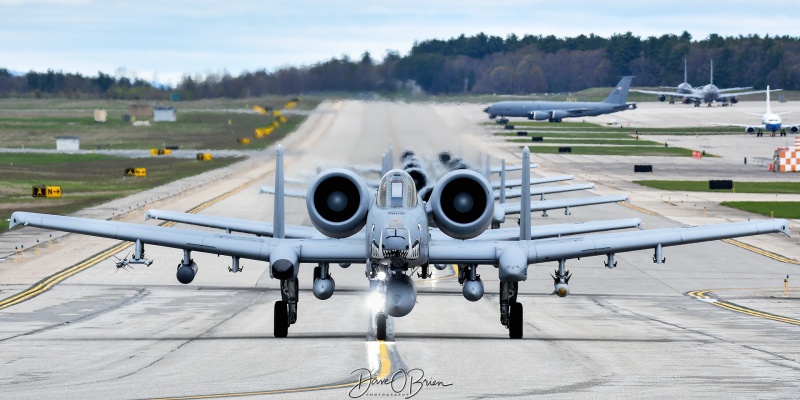 KACEY Flight taxiing up to RW34
303rd FS/ Whiteman AFB
5/2/23
Keywords: Military Aviation, KPSM, Pease, Portsmouth Airport, A-10C, 303rd FS