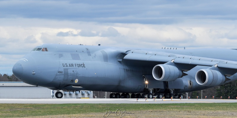 REACH406
C-5M / 84-0062	
22nd AS / Travis AFB
4/19/23 
Keywords: Military Aviation, KPSM, Pease, Portsmouth Airport, C-5M, 22nd AS