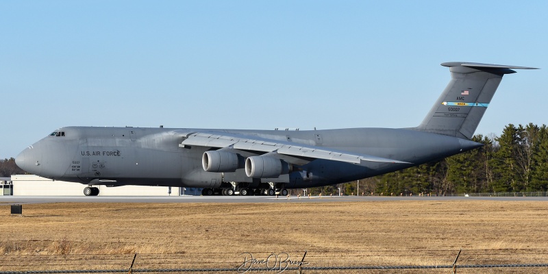 REACH613
C-5M / 85-0007	
9th AS / Dover AFB
3/24/23
Keywords: Military Aviation, KPSM, Pease, Portsmouth Airport, C-5M, 9th AS