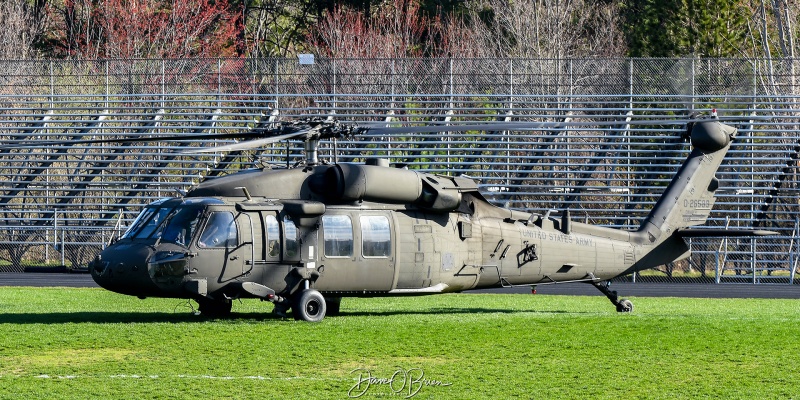 Army Blackhawk landing at Dover HS for JRROTC
UH-60L / 94-26589	
3-10th AVN / Ft Drum
4/20/23 
Keywords: Military Aviation, Army, UH-60L Blackhawk, JRROTC