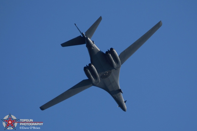 B-1B Bomber arrival
